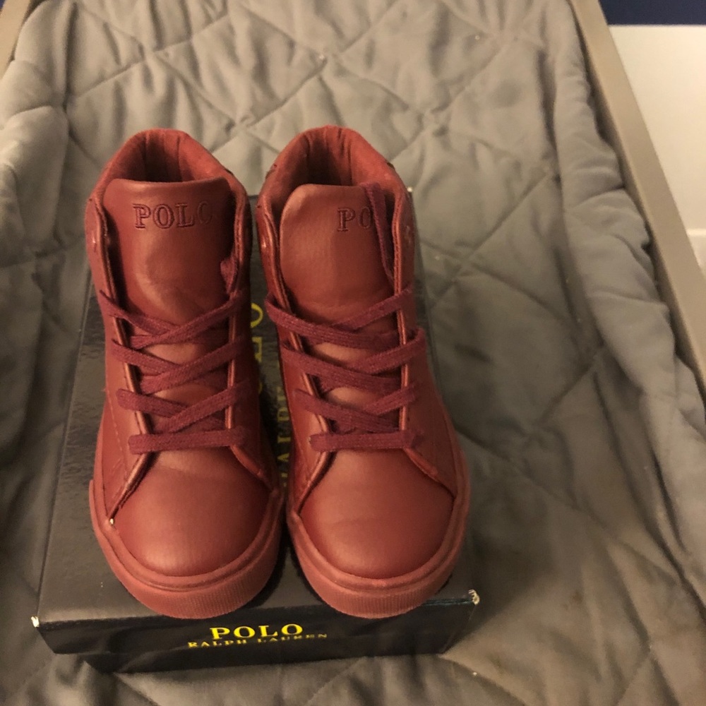 Polo high top sneakers